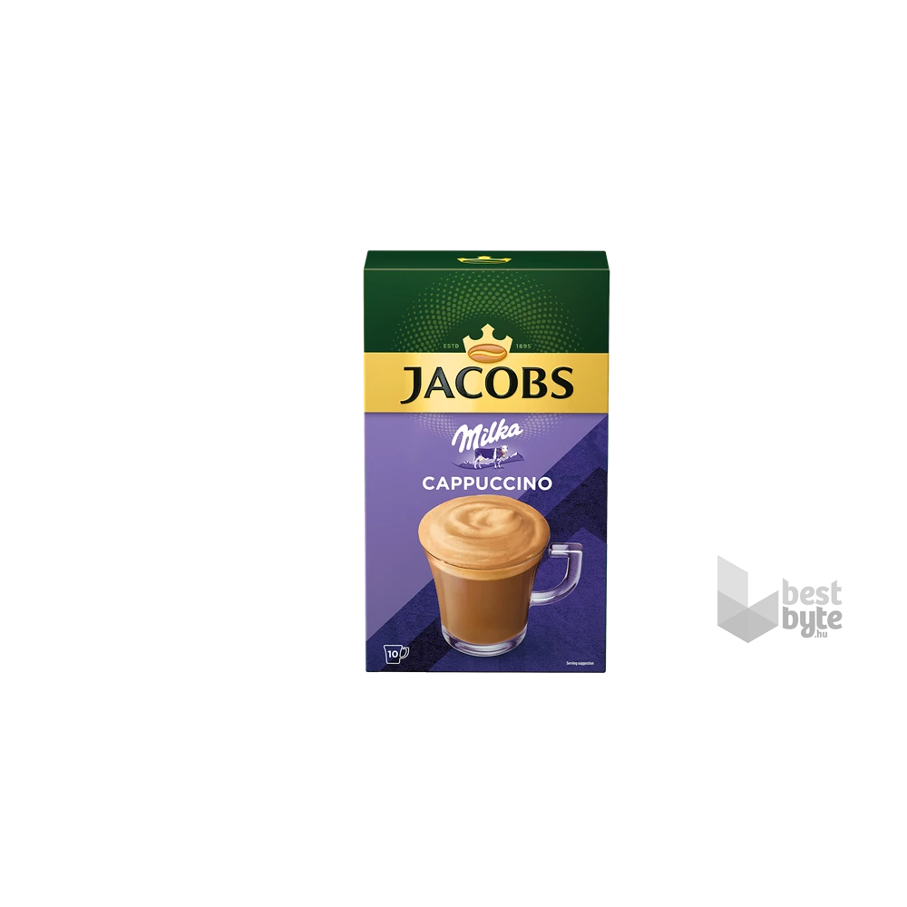 Douwe Egberts Jacobs Cappuccino Milka 8x15,8g instant kávékeverék csomag