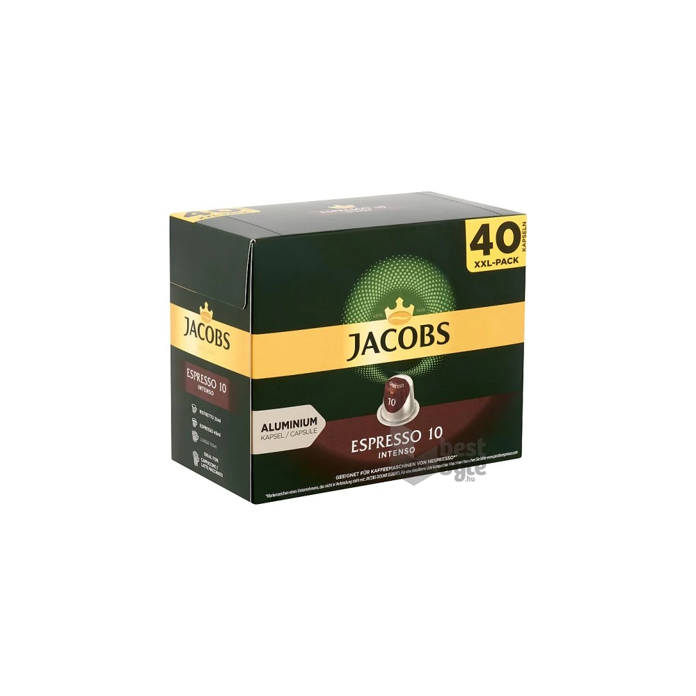Douwe Egberts Jacobs Espresso 10 Intenso Nespresso kompatibilis 40 db kávékapszula