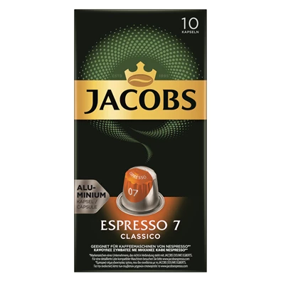 Douwe Egberts Jacobs Espresso Classico Nespresso kompatibilis 10 db kávékapszula