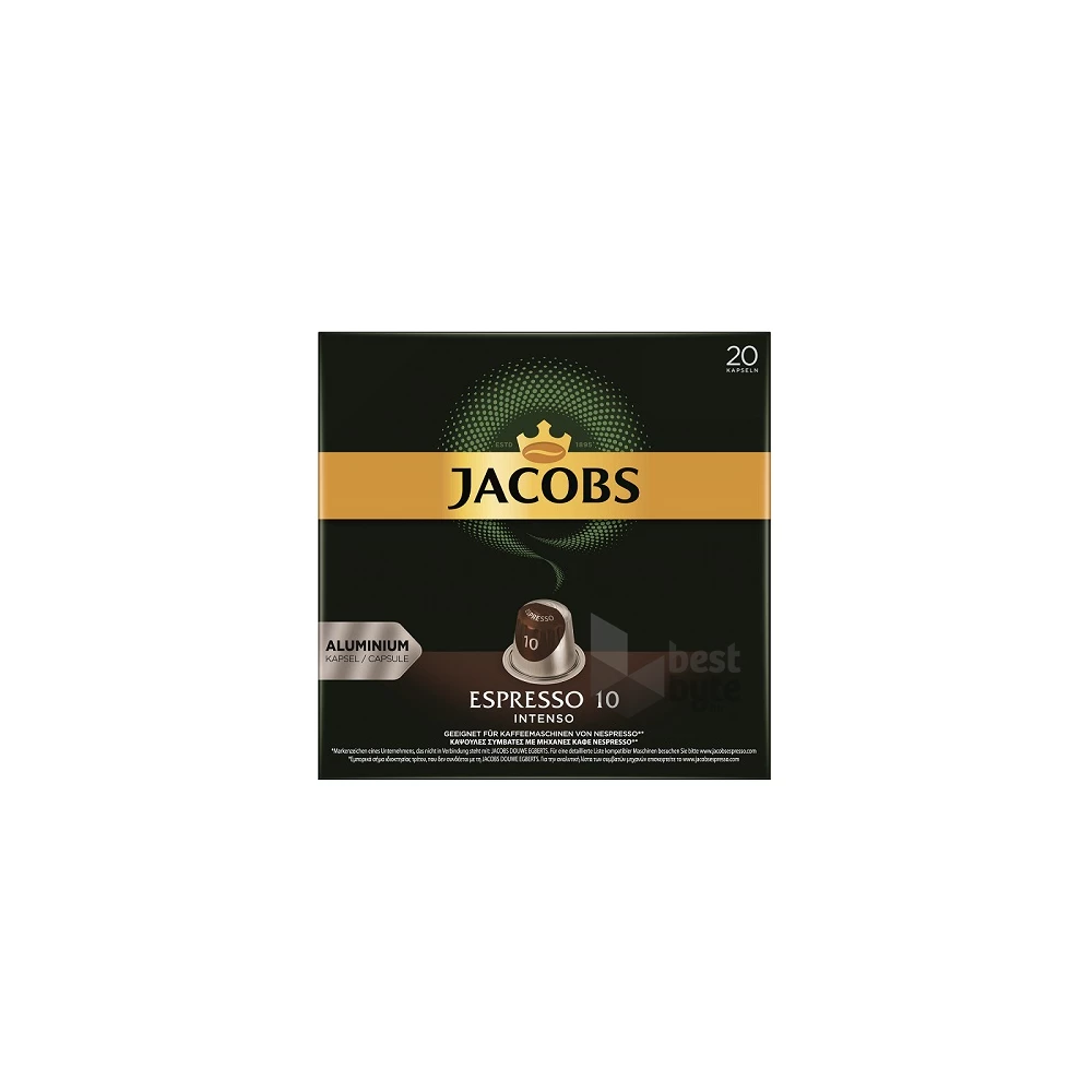Douwe Egberts Jacobs Espresso Intenso Nespresso kompatibilis 20 db kávékapszula