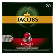 Douwe Egberts Jacobs Lungo Classico Nespresso kompatibilis 20 db kávékapszula