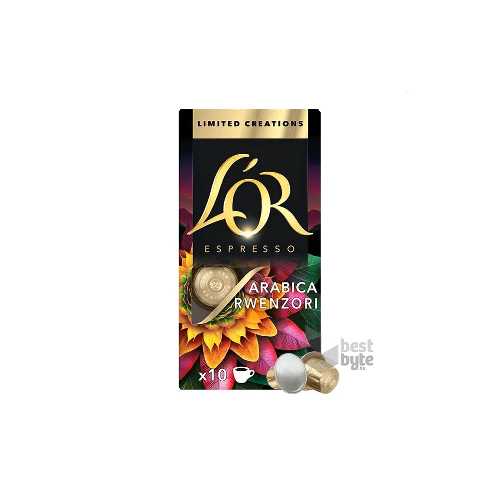 Douwe Egberts L`OR Arabica Rwenzori Nespresso kompatibilis 10db kávékapszula
