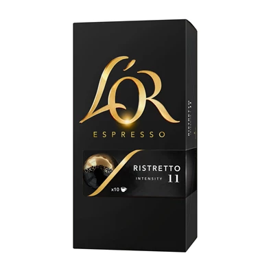 Douwe Egberts L`OR Ristretto Nespresso kompatibilis 10 db kávékapszula