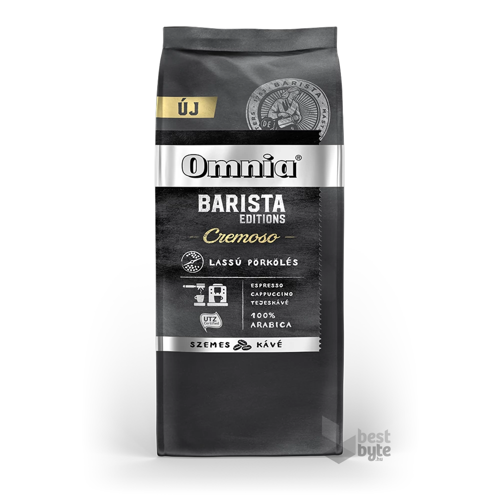 Douwe Egberts Omnia Barista Editions Cremoso 900 g szemes kávé