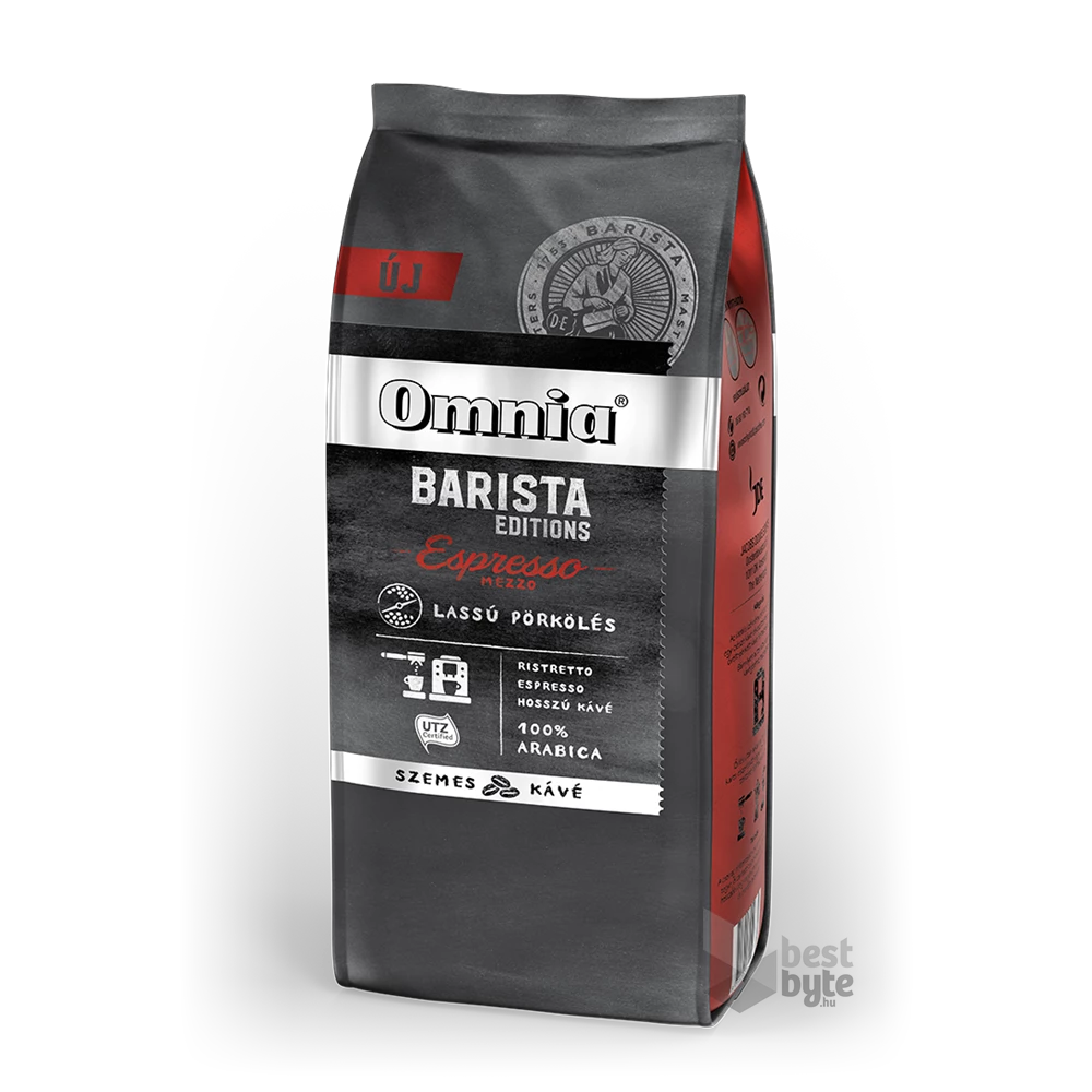 Douwe Egberts Omnia Barista Editions Espresso Mezzo 900 g szemes kávé
