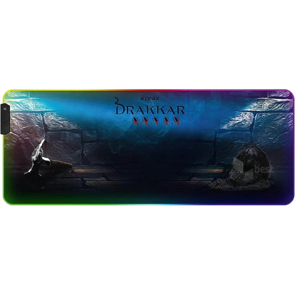 Drakkar Hetland Prime RGB egérpad - XL