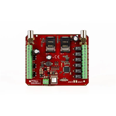 Dualcom SIA IP EXT24 - 2G/GSM alapú kontaktusvezérelt kommunikátor/SIA IP, TELLMon, TEX protokoll/6+24 NO/NC/EOL bemenet