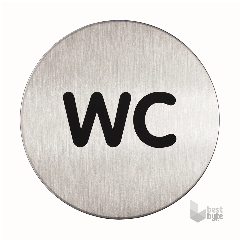 Durable Picto átm. 83 mm WC piktogram