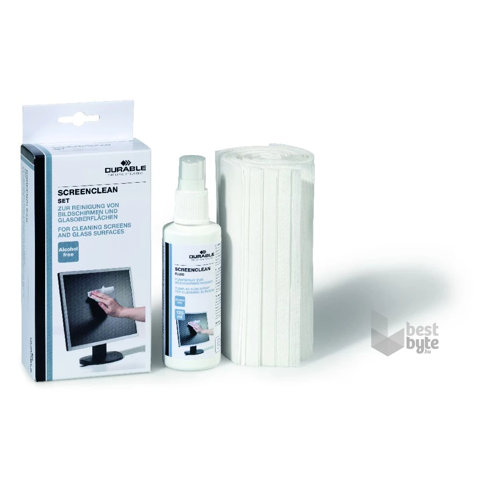 Durable SCREENCLEAN monitor tisztító szett