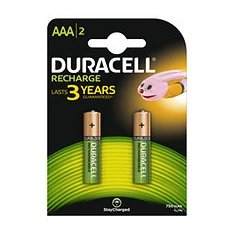 Duracell AAA 750mAh mikro ceruza akku 2db/bliszter