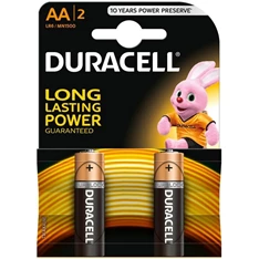 Duracell Basic AA (LR6) alkáli ceruza elem 2db/bliszter