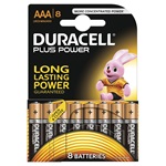 Duracell Basic AAA (LR03) alkáli mikro ceruza elem 8db/bliszter