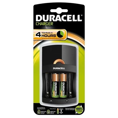 Duracell CEF14 töltő + 2x1300mAh AA akkumulátor