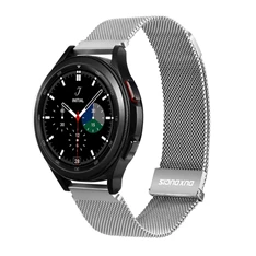 Dux Ducis GP-133932 univerzális 20mm ezüst alumínium milánói óraszíj