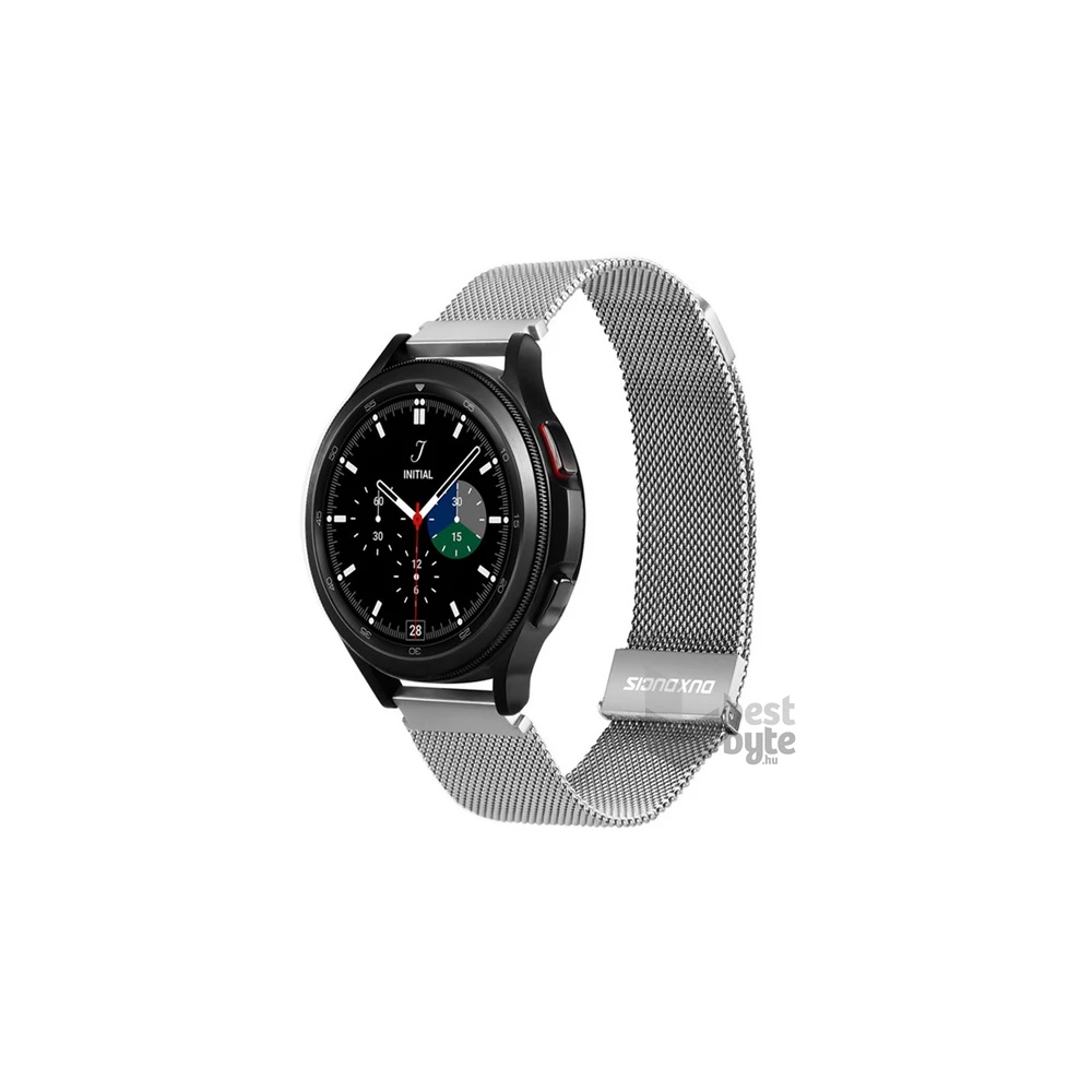 Dux Ducis GP-133932 univerzális 20mm ezüst alumínium milánói óraszíj