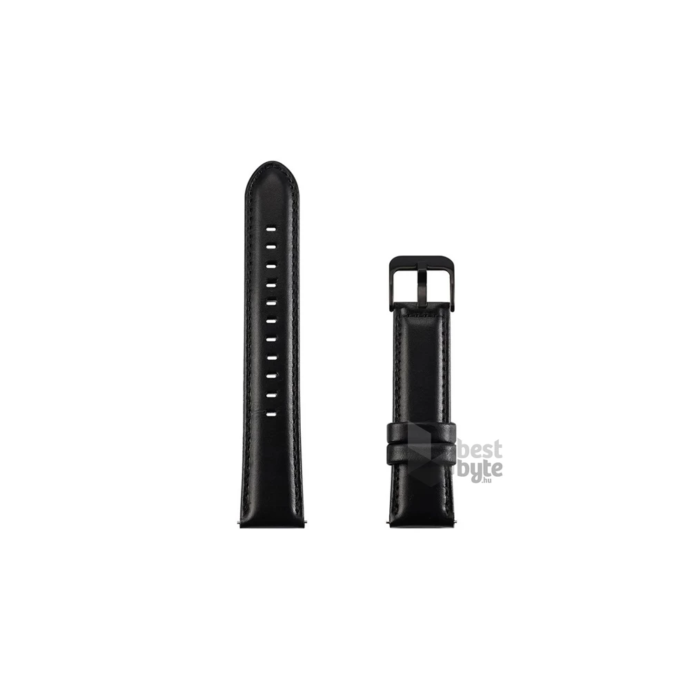 Dux Ducis GP-133934 univerzális 20mm fekete bőr óraszíj