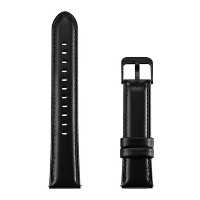Dux Ducis GP-133934 univerzális 20mm fekete bőr óraszíj