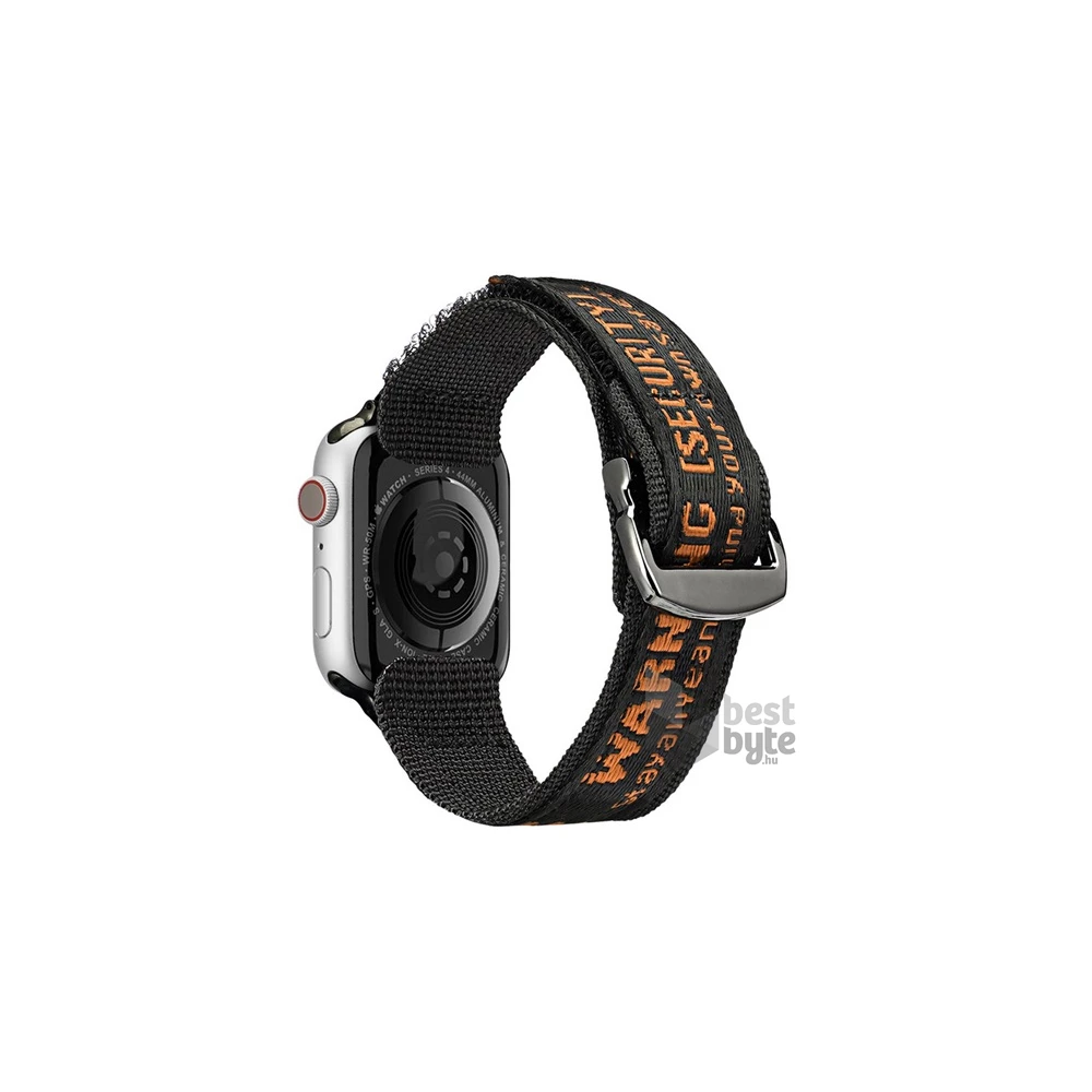 Dux Ducis GP-137696 Apple Watch Ultra 2 49mm / Watch Series 9 45mm / Watch Series 1 42mm narancs nylon óraszíj