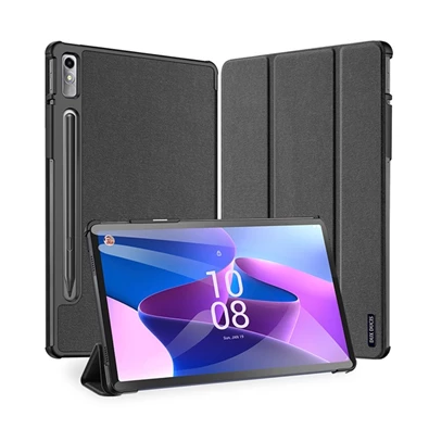 Dux Ducis GP-138112 Lenovo Tab P11 Pro Gen2 (TB132FU) WIFI fekete bőr hatású tablet tok