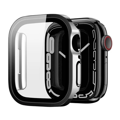 Dux Ducis GP-140447 Apple Watch Series SE 2 40mm / Series SE 40mm / Series 5 40mm fekete műanyag keret + kijelzővédő