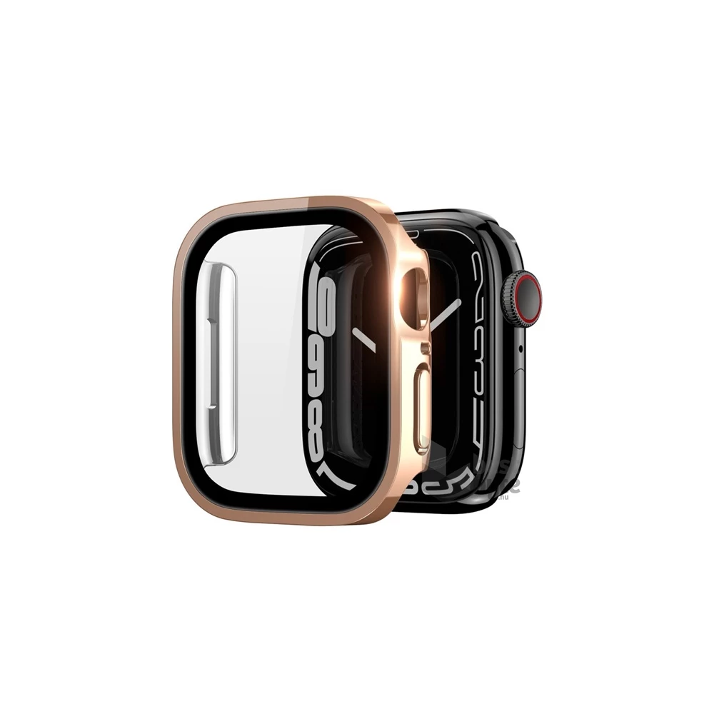 Dux Ducis GP-140463 Apple Watch Series SE 40mm / Series SE 2 40mm / Series 5 40mm rózsaarany műanyag keret + kijelzővédő