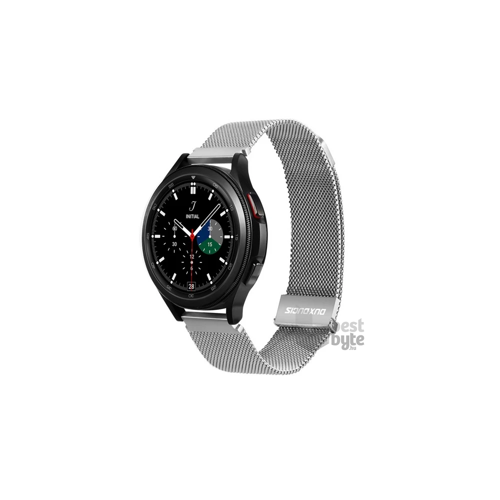 Dux Ducis GP-142306 univerzális 22mm ezüst alumínium milánói óraszíj