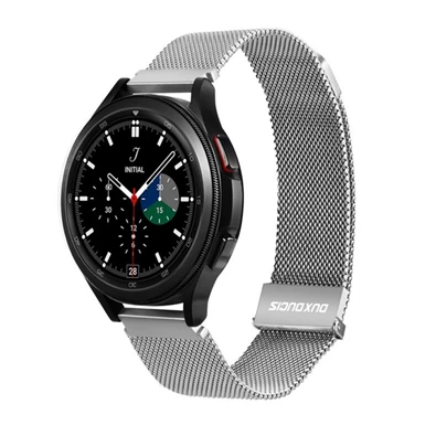 Dux Ducis GP-142306 univerzális 22mm ezüst alumínium milánói óraszíj