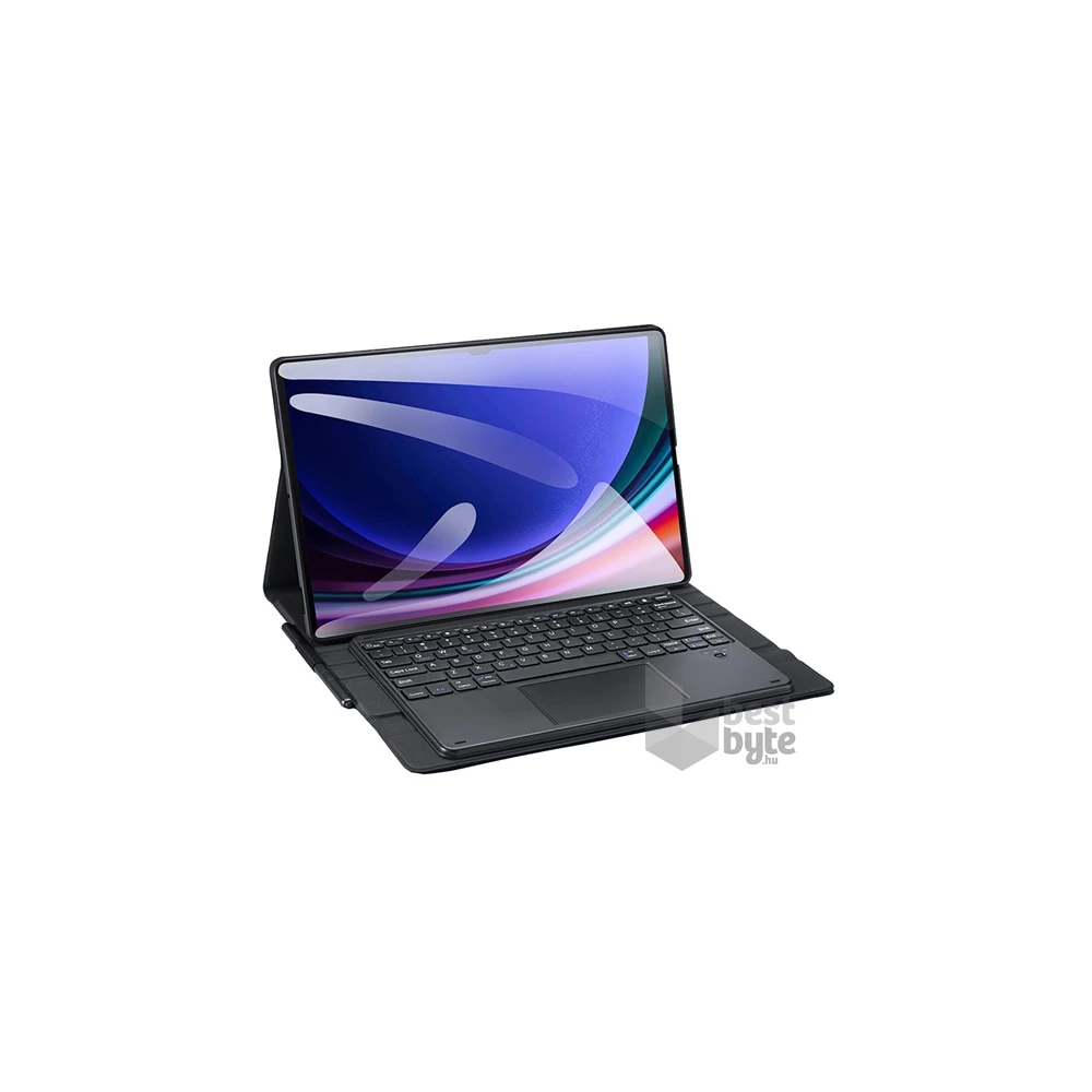 Dux Ducis GP-147115 Galaxy Tab S9 Ultra LTE (SM-X916) / Galaxy Tab S9 Ultra WIFI (SM-X910) fekete bőr hatású tablet tok