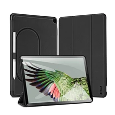 Dux Ducis GP-147305 Google Pixel Tablet fekete bőr hatású oldalra nyíló tok