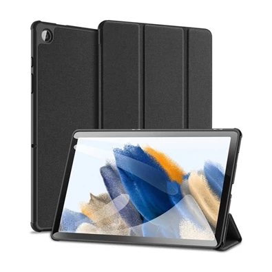 Dux Ducis GP-150490 Galaxy Tab A9 Plus 5G (SM-X216) / WIFI (SM-X210) fekete bőr hatású tablet tok