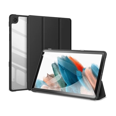 Dux Ducis GP-150512 Galaxy Tab A9 Plus 5G (SM-X216) / WIFI (SM-X210) fekete bőr hatású tablet tok