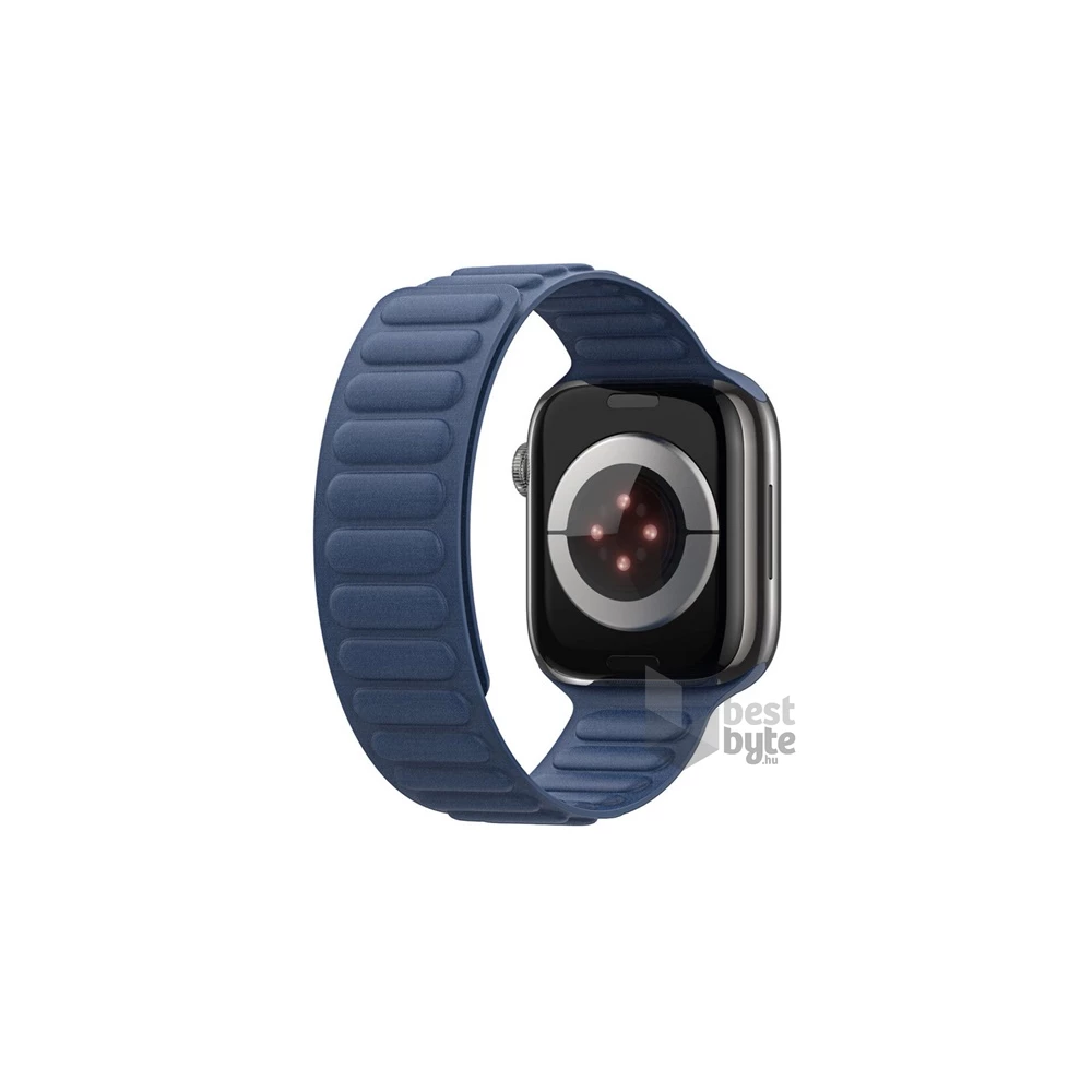 Dux Ducis GP-154575 Apple Watch Series 9 41mm / Watch Series 8 41mm / Watch Series 7 41mm sötétkék textil óraszíj