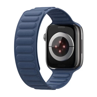 Dux Ducis GP-154575 Apple Watch Series 9 41mm / Watch Series 8 41mm / Watch Series 7 41mm sötétkék textil óraszíj
