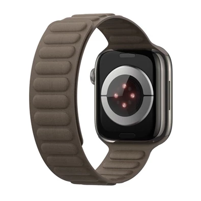 Dux Ducis GP-154576 Apple Watch Series 9 41mm / Watch Series 8 41mm / Watch Series 7 41mm sötétszürke textil óraszíj
