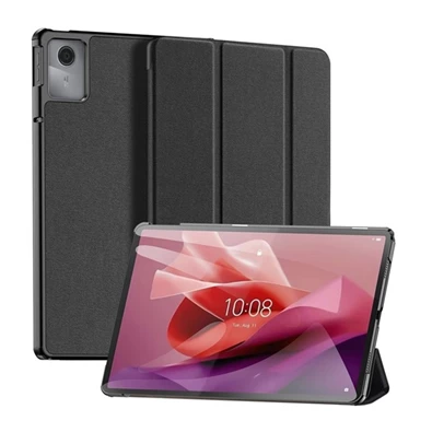 Dux Ducis GP-154700 Lenovo Tab M11 (TB330) fekete bőr hatású oldalra nyíló tok
