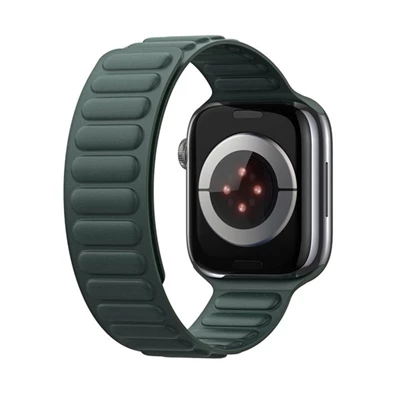 Dux Ducis GP-154952 Apple Watch Series SE 40mm / Watch Series SE 2 40mm / Watch Series 6 40mm sötétzöld szilikon óraszíj