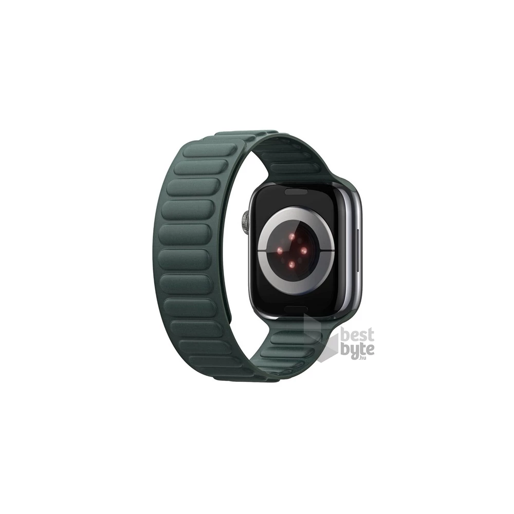 Dux Ducis GP-154952 Apple Watch Series SE 40mm / Watch Series SE 2 40mm / Watch Series 6 40mm sötétzöld szilikon óraszíj