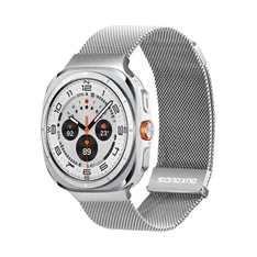 Dux Ducis GP-162525 Galaxy Watch Ultra eSIM 47mm (SM-L705) világosszürke alumínium milánói óraszíj