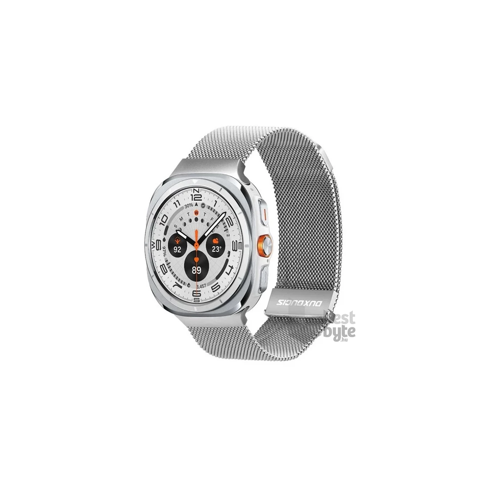 Dux Ducis GP-162525 Galaxy Watch Ultra eSIM 47mm (SM-L705) világosszürke alumínium milánói óraszíj