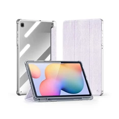 Dux Ducis GP-162939 Galaxy Tab S6 Lite 10.4 2024 LTE (SM-P625) / WIFI (SM-P620) lila textil hatású oldalra nyíló tok