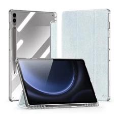 Dux Ducis GP-162953 Galaxy Tab S10 Plus LTE (SM-X826B) / WIFI (SM-X820) világoskék textil hatású oldalra nyíló tok
