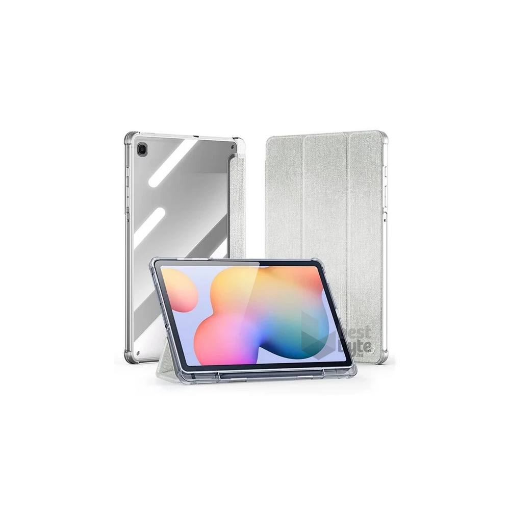 Dux Ducis GP-162956 Galaxy Tab S6 Lite 10.4 2024 LTE (SM-P625)/WIFI(SM-P620) világoszöld textil hatású oldalra nyíló tok