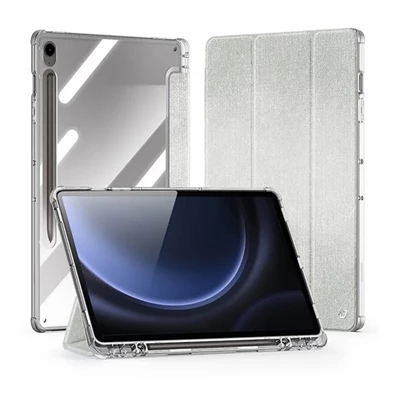 Dux Ducis GP-162957 Galaxy Tab S9 LTE (SM-X716)/WIFI(SM-X710) / FE (SM-X516) világoszöld textil hatású oldalra nyíló tok