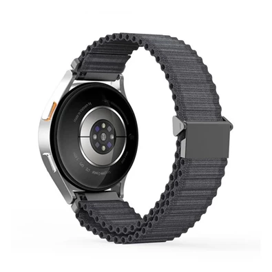 Dux Ducis GP-162969 univerzális sötétszürke nylon óraszíj