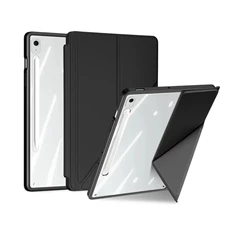 Dux Ducis GP-169346 Galaxy Tab S10 FE Plus WIFI (SM-X626) / LTE (SM-X620) fekete bőr hatású tablet tok Dux Ducis GP-169346 Galaxy Tab S10 FE Plus WIFI (SM-X626) / LTE (SM-X620) fekete bőr hatású tablet tok