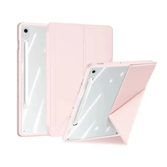Dux Ducis GP-169347 Galaxy Tab S10 FE Plus WIFI (SM-X626) / LTE (SM-X620) rózsaszín bőr hatású tablet tok Dux Ducis GP-169347 Galaxy Tab S10 FE Plus WIFI (SM-X626) / LTE (SM-X620) rózsaszín bőr hatású tablet tok