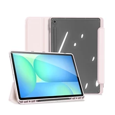 Dux Ducis GP-169350 Galaxy Tab S10 FE Plus WIFI (SM-X626) / LTE (SM-X620) rózsaszín bőr hatású tablet tok Dux Ducis GP-169350 Galaxy Tab S10 FE Plus WIFI (SM-X626) / LTE (SM-X620) rózsaszín bőr hatású tablet tok