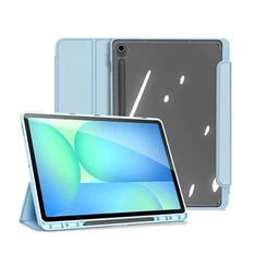 Dux Ducis GP-169351 Galaxy Tab S10 FE Plus WIFI (SM-X626) / LTE (SM-X620) világoskék bőr hatású tablet tok Dux Ducis GP-169351 Galaxy Tab S10 FE Plus WIFI (SM-X626) / LTE (SM-X620) világoskék bőr hatású tablet tok