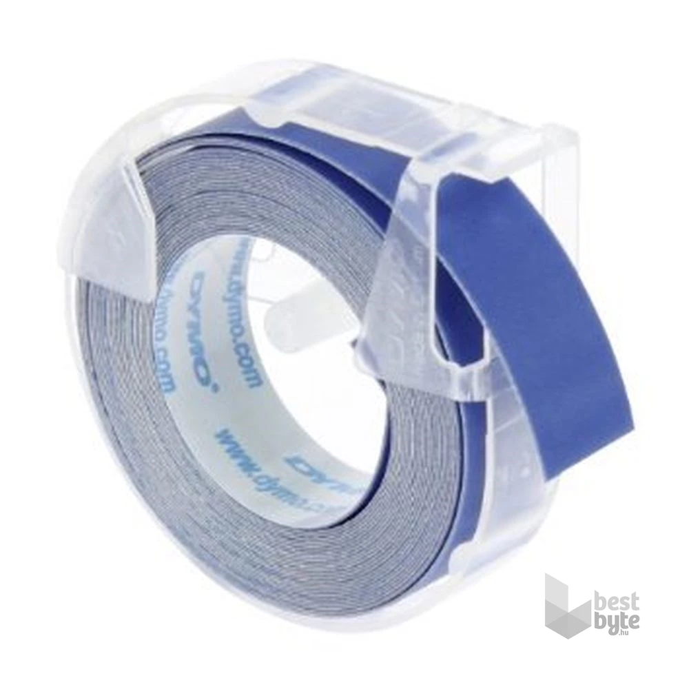 Dymo 3D 9mmx3m kék műanyag szalag