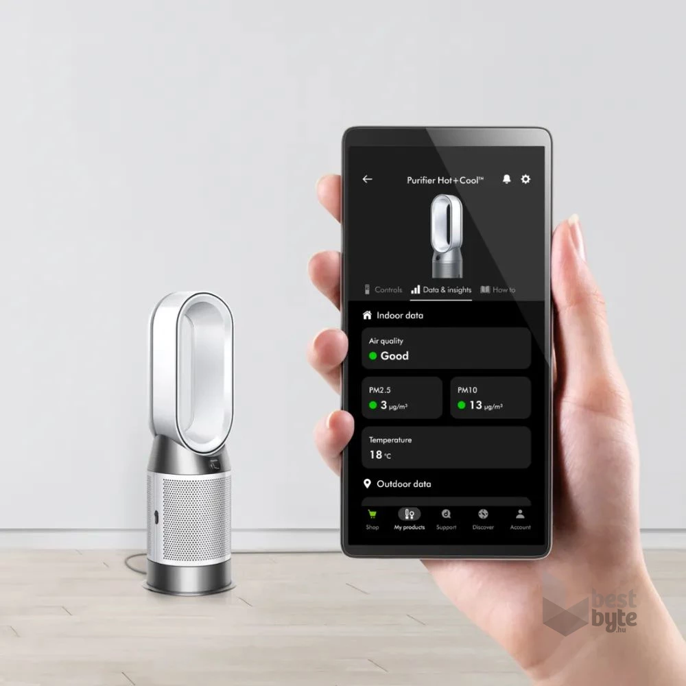 Dyson Purifier Hot+Cool™ HP1 (HP11) hűsítő-fűtő légtisztító
